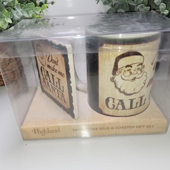Highland COFFEE/ TEA AND COASTER GIFT SET - Picture 1 of 2